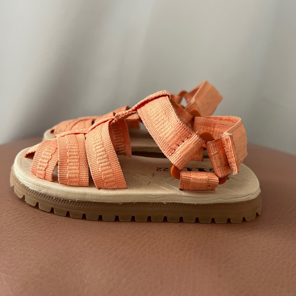 Orange Zara Sandals